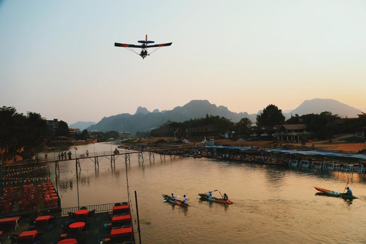 Sd View Hotel Vang Vieng Exterior photo
