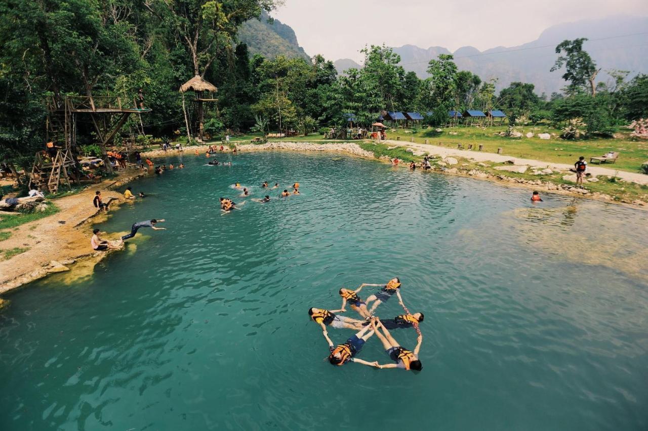 Sd View Hotel Vang Vieng Exterior photo